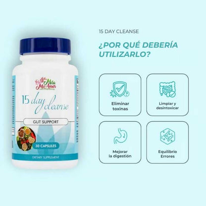 Suplemento Desintoxicante Intestinal - 15 Day Cleanse ®