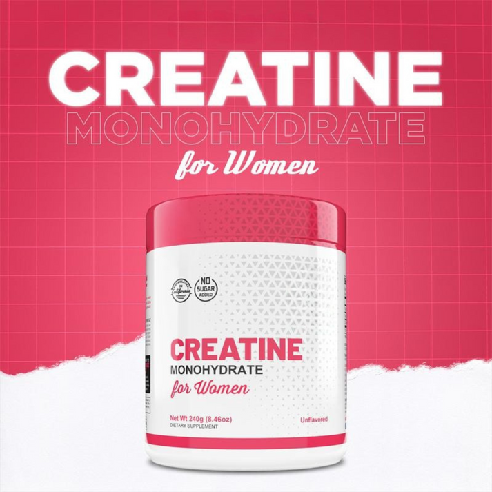 Creatina Monohidratada para Mujeres – Fuerza, Energía y Rendimiento en Cada Dosis
