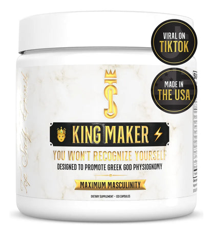 KING MAKER® Suplemento Natural Potenciador para Hombres - 120 Cápsulas.