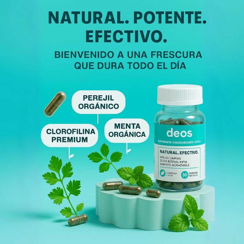 DEOS SUPLEMMENT 💪 Control de Olores Corporales