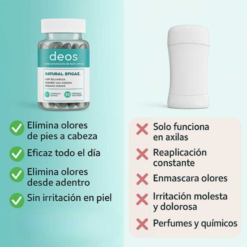 DEOS SUPLEMMENT 💪 Control de Olores Corporales