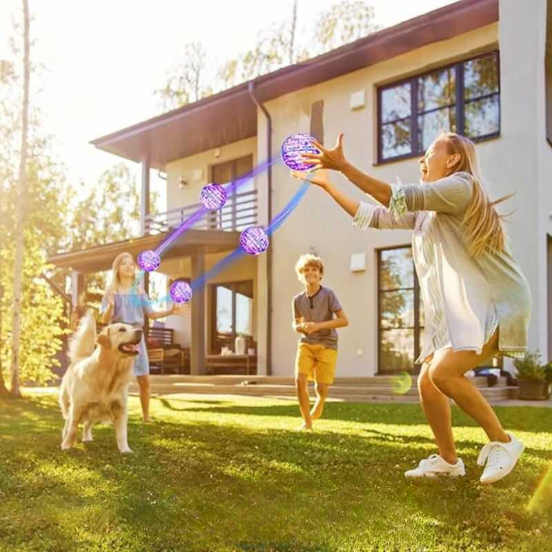 FLYNOVA PRO® |Bola Voladora 360°| Efecto Boomerang, Tecnología Anticaídas y Diseño Futurista