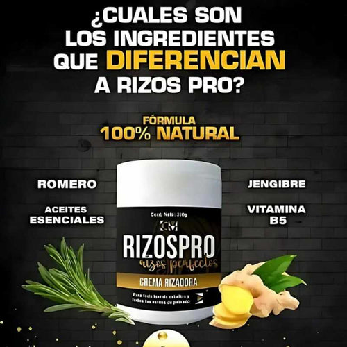 Rizos Pro™ _ Tratamiento De Crema Rizadora 100% Efectivo